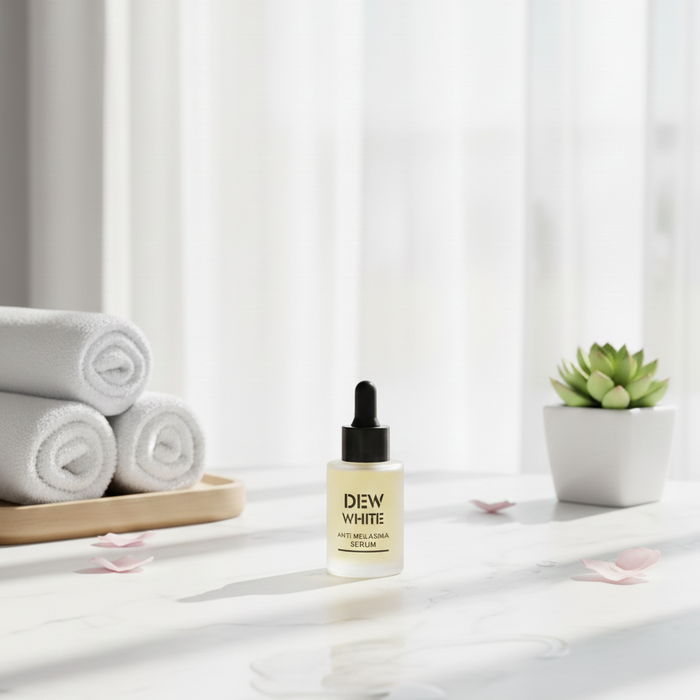 Dew White Anti Melasma Serum Gentle Formula Reduces Dark Spots Improves Skin Tone Provides Radiant Glow And Smooth Texture For Daily Use - 30ml