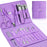 Manicure & Pedicure Kit – Premium Stainless Steel Nail Care Set for Hand, Foot & Facial Grooming | Travel-Friendly Case Included | 16 Pcs Nail Care Set | Beauty Essentials Set ( Random Color )