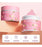 Bioaqua Peach Extract Exfoliating Face Gel Cream Fruit Acid Gentle Peeling Gel Smooth Skin Refreshing Care - 100g