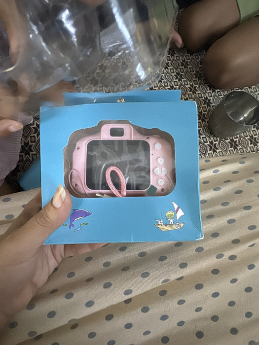 Digital Kids Camera With Fun Photo Modes, HD Lens, Rechargeable Battery And Durable Child-Friendly Design For Photography Learning And Creative Play (Random Color)