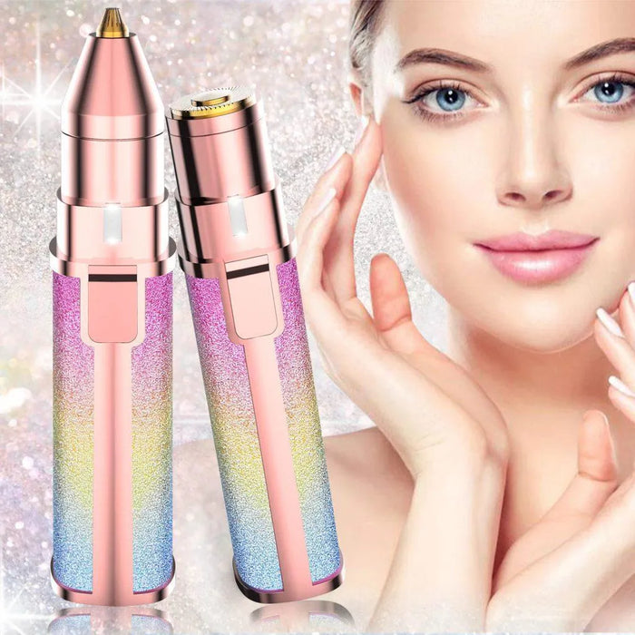 2 in 1 Eyebrow And Facial Hair Trimmer