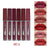 KS One 6 PCS Lipgloss Set Premium Quality Gloss Collection Smooth Application Long Lasting Shine For Everyday Makeup - Set A