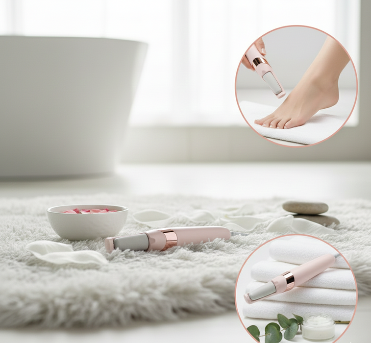 Rechargeable Electric Pedi Foot Filer – Powerful Callus Remover for Cracked Heels & Dead Skin | Smooth, Soft & Salon-Quality Feet at Home