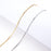 AWT-179 Thin Snake Chain- Golden