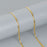 AWT-179 Thin Snake Chain- Golden