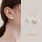 PJT-177 Simple Pearl Earrings 10mm – Elegant Jewelry, Stylish Accessory for Women- White Colour